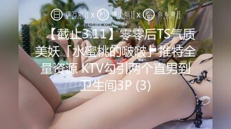 ✨【截止3.11】零零后TS气质美妖「水蜜桃的啵啵」推特全量资源 KTV勾引两个直男到卫生间3P (3)