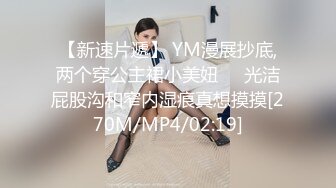 【新速片遞】 YM漫展抄底,两个穿公主裙小美妞❤️光洁屁股沟和窄内湿痕真想摸摸[270M/MP4/02:19]