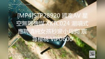 [MP4]STP28920 國產AV 星空無限傳媒 XKTC024 潮噴式應聘清純女孩秒變小母狗 宸荨櫻桃 VIP0600