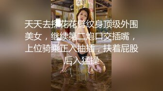 天天去探花花臂纹身顶级外围美女，继续第二炮口交插嘴，上位骑乘正入抽插，扶着屁股后入猛操