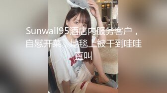 Sunwall95酒店内服务客户，自慰开菜，地毯上被干到哇哇直叫